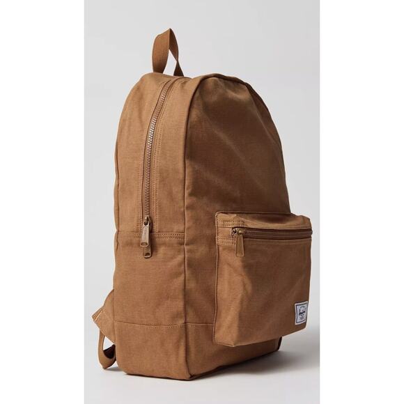 Herschel Supply Co 100% Enzyme Washed Cotton Casual Daypack Rust Brown 24.5L - Picture 3 of 4